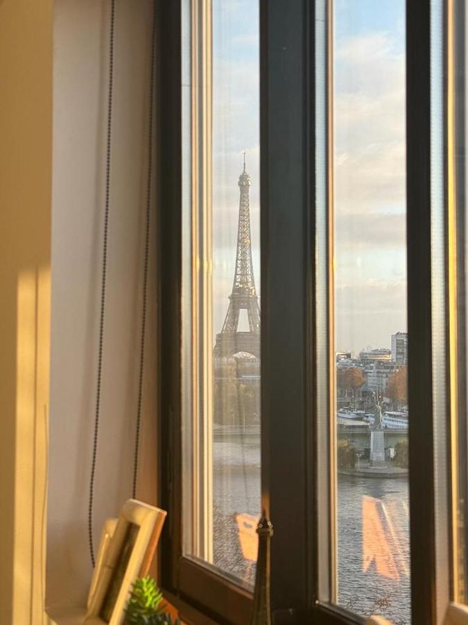 Appartement Vue Tour Eiffel Paris 16 Eme Extérieur photo