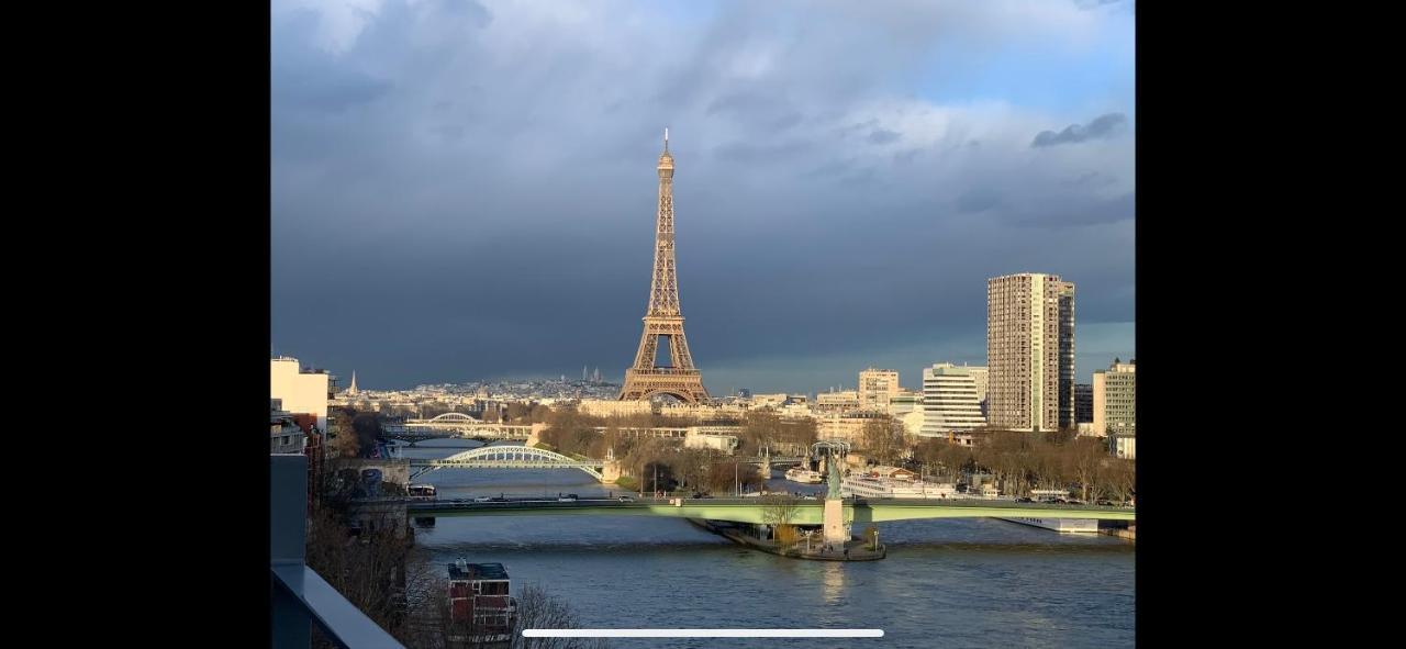 Appartement Vue Tour Eiffel Paris 16 Eme Extérieur photo