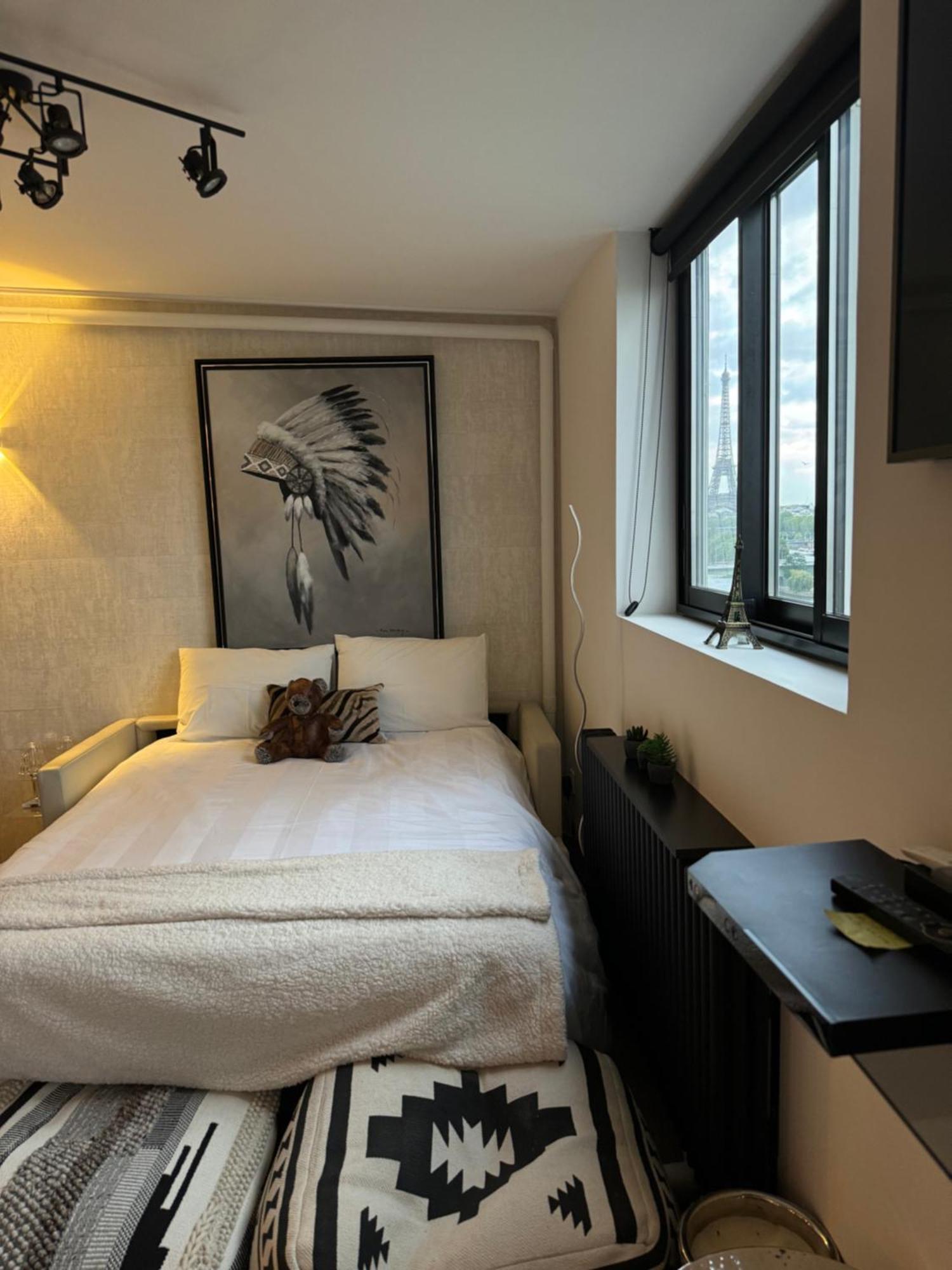 Appartement Vue Tour Eiffel Paris 16 Eme Extérieur photo