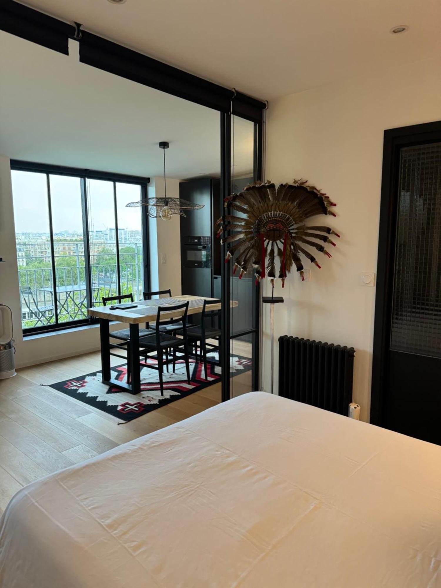 Appartement Vue Tour Eiffel Paris 16 Eme Extérieur photo