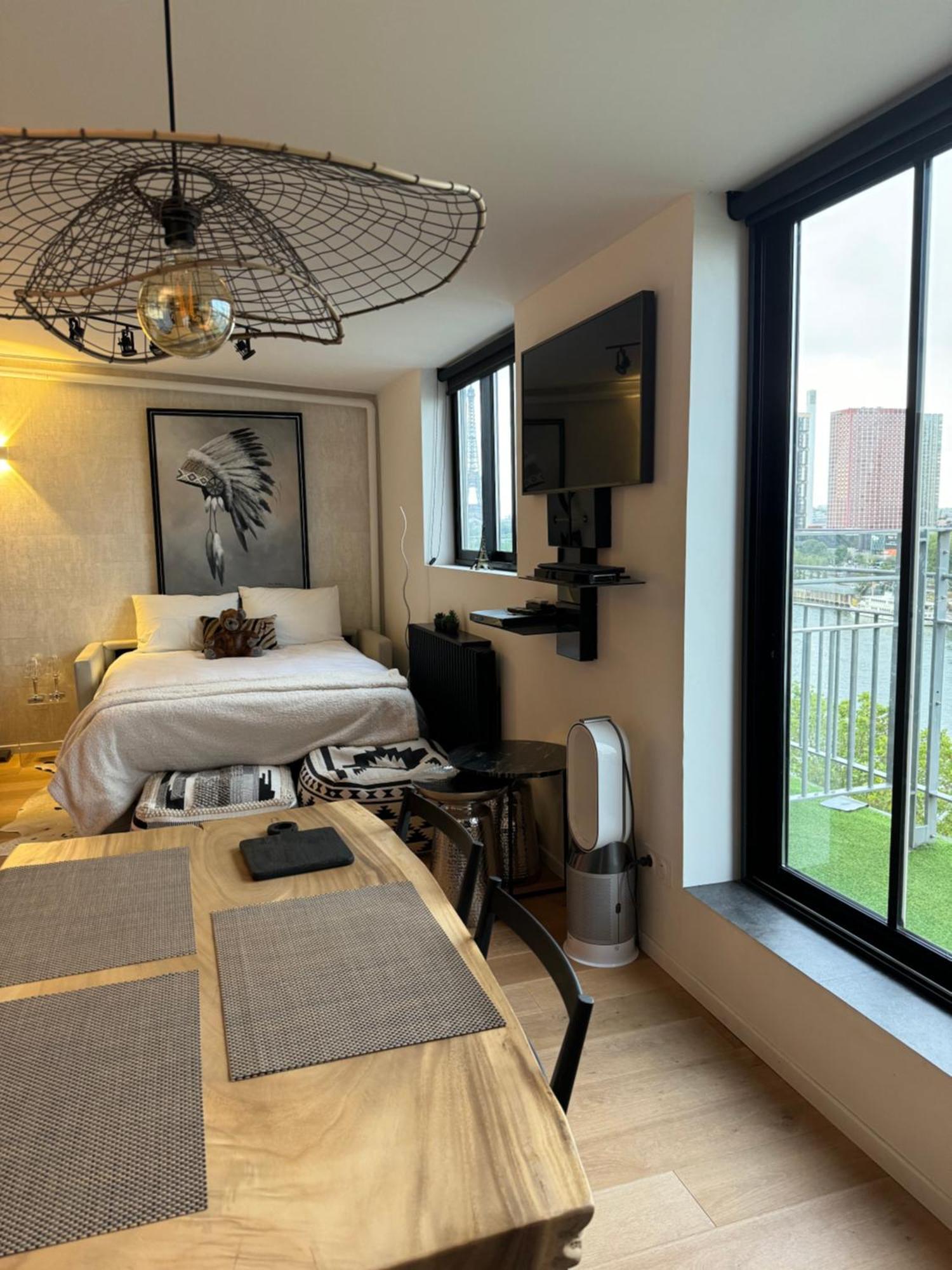 Appartement Vue Tour Eiffel Paris 16 Eme Extérieur photo