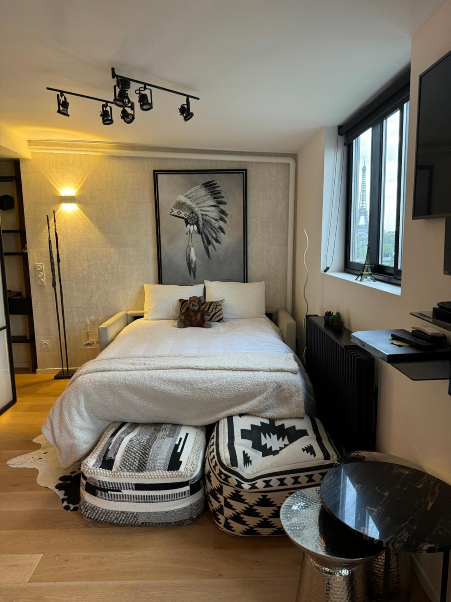 Appartement Vue Tour Eiffel Paris 16 Eme Extérieur photo