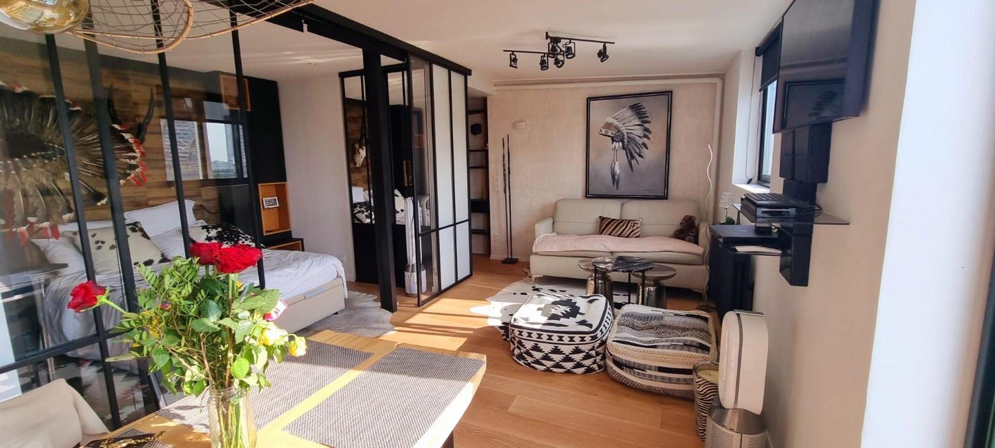 Appartement Vue Tour Eiffel Paris 16 Eme Extérieur photo